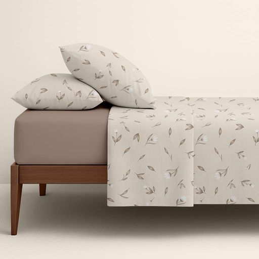 Наволочка на подушку 70х70 BEIGE FLORAL COSAS (4822052504185) (2030809)