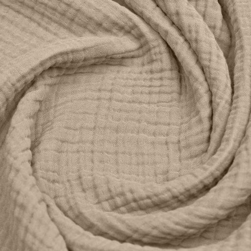 Простирадло на резинці муслін 90х200 BEIGE COSAS (4822052494127) (2031312)