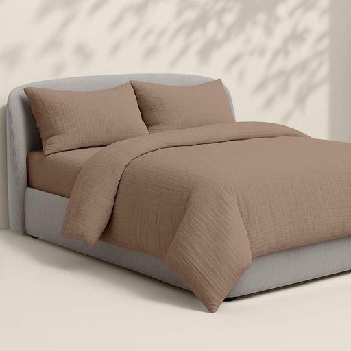 Простирадло на резинці муслін 80х160 BROWN COSAS (4822052493724) (2031360)