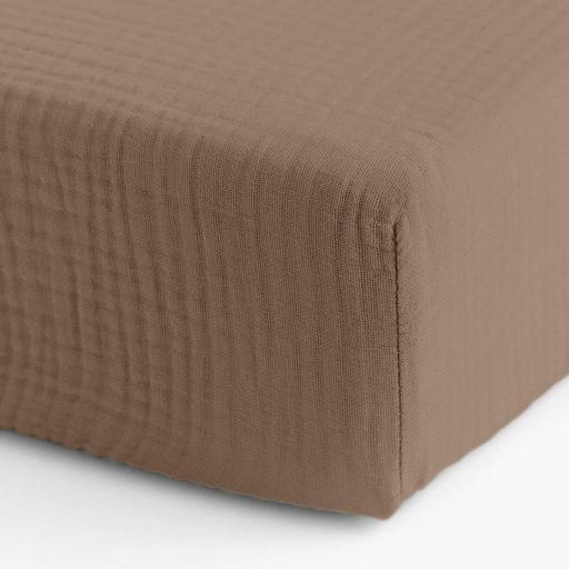 Простирадло на резинці муслін 80х160 BROWN COSAS (4822052493724) (2031360)