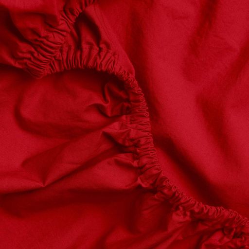 Сімейна постільна білизна варена бавовна з простирадлом на резинці BURGUNDY COSAS (2200000046345) (2032668)