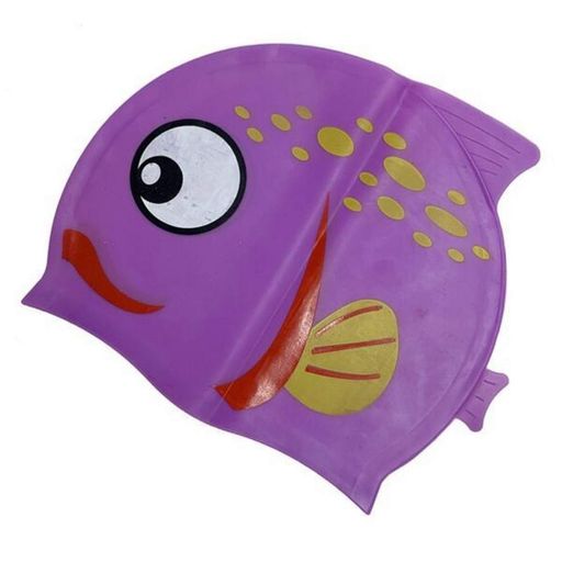 Шапочка для плавания детская Fish NE-SW-390-V фиолетовая (2034739)