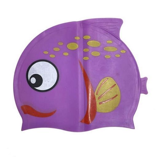 Шапочка для плавания детская Fish NE-SW-390-V фиолетовая (2034739)