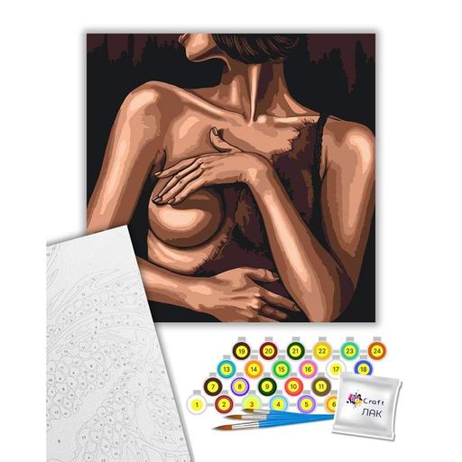 Картина по номерам Art Craft "Тихий соблазн" 40x40 см 10173-AC (2034910)