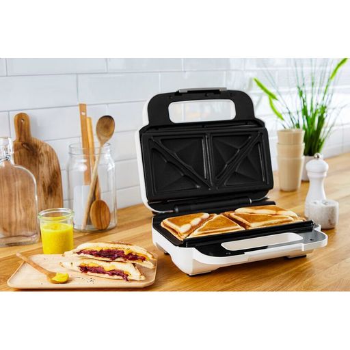 Мультимейкер Tefal Snack бело-черный (SW701110)