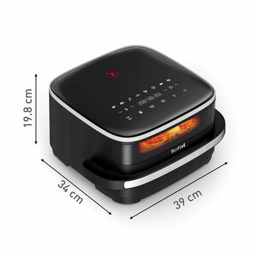 Мультипечь Tefal Easy Fry XL Surface черно-серый (FW402HE0)