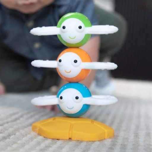 Магнитная пирамидка Fat Brain Toys Dizzy Bees Веселые пчелки (F294ML) (2035312)
