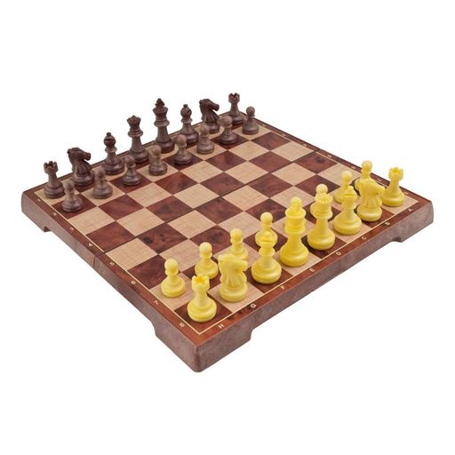 Набор настольных игр "Магнитные шахматы шашки" 2 в 1 2258 24х24х25 см (2035748)