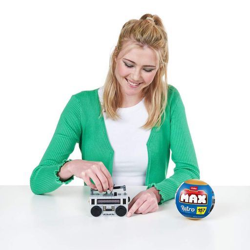 Конструктор в капсуле Кассетный магнитофон MAX 83185DGQ8 серии "Retro" S1 (2035778)