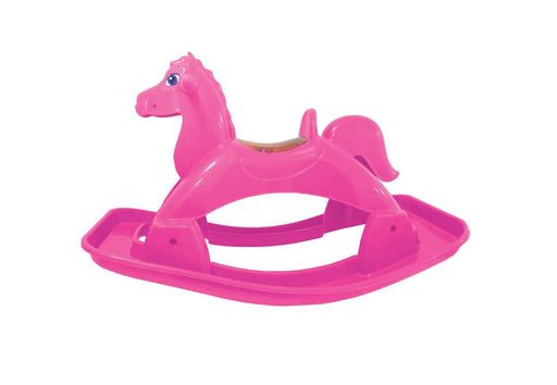 Лошадка-качалка Doloni Toys 05550/5 Малиновая (2036092)