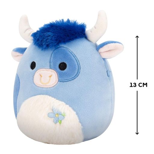Детская мягкая игрушка Бык Бермайе Squishmallows SQER01181 13 см (2036096)