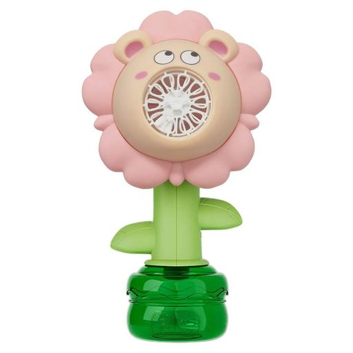 Мильні бульбашки Flower Bubble Machine BJC-5A(Bear-Pink) зі світлом (2036233)