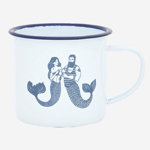 Кружка эмалированная BATELA Mermaid 8 см (2036648)