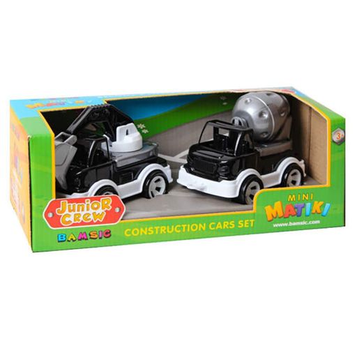 Игровой набор Бетономешалка и экскаватор "Mini Matiki" 002/14BMS(Black) подвижные элементы (2037055)