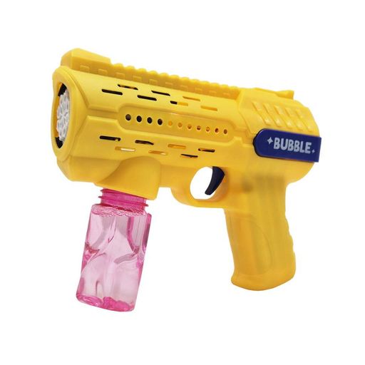 Мыльные пузыри Пистолет QW026(Yellow) 17 см, со светом (2037074)