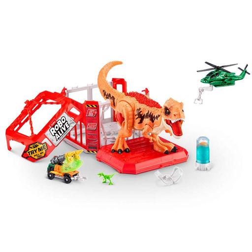 Интерактивный игровой набор "Побег динозавра" Pets & Robo Alive 71127 со звуком (2037209)