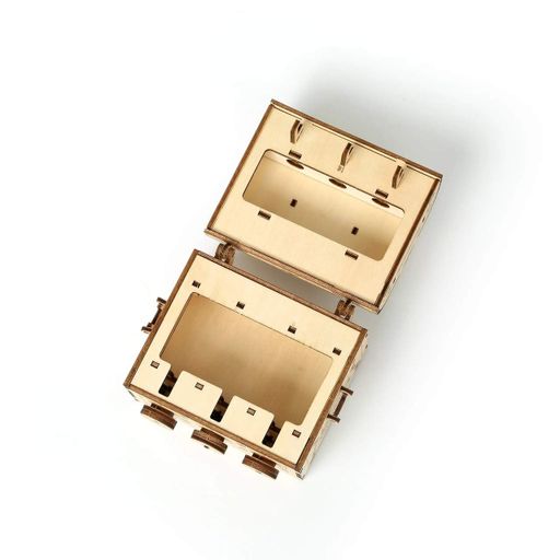 Конструктор Robotime 3D пазл дерев'яний Сейф для зберігання ROKR Storage Box LG845 (2037727)
