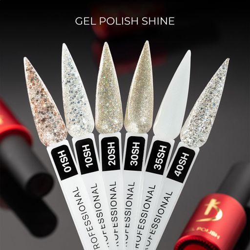 Гель-лак для ногтей Kodi Professional Gel Polish Basic Collection Shine
