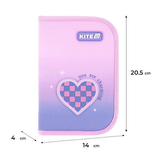 Набор школьный каркасний рюкзак + пенал + сумка Kite Education Charming (K26-555S-4К1) (2037955)