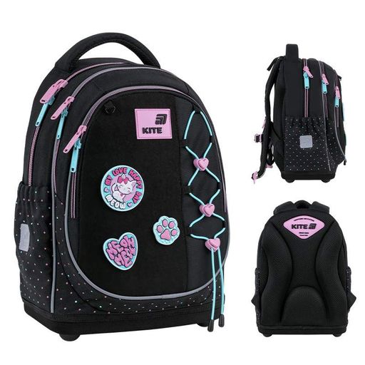 Набір шкільний рюкзак + пенал + сумка Kite Education Pretty Kitty (K26-724S-1К1) (2037960)