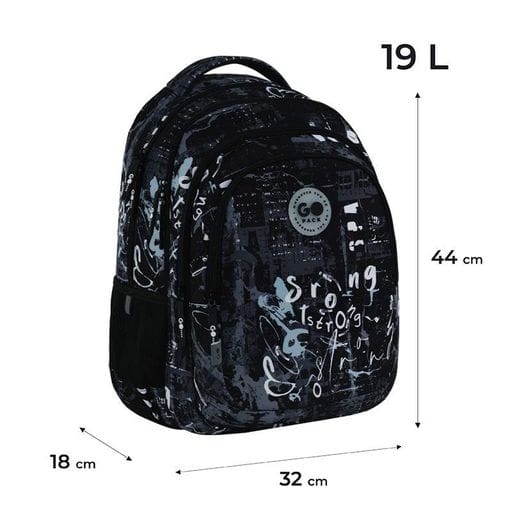 Рюкзак шкільний GoPack Teens спинка 44 см (GO26-162L-4) (2038028)