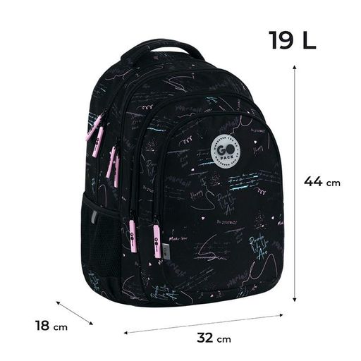 Рюкзак шкільний GoPack Teens спинка 44 см (GO26-162L-1) (2038030)