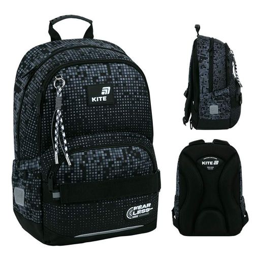 Набір шкільний рюкзак + пенал Kite Education Fearless (K26-585M-3К1) (2038151)