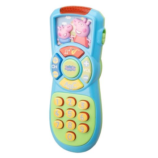Розвиваюча іграшка "Мій перший пульт" Peppa Pig 1500025, 3 мелодії, 2 звуки (2038571)