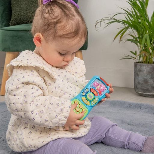 Розвиваюча іграшка "Мій перший пульт" Peppa Pig 1500025, 3 мелодії, 2 звуки (2038571)