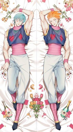 Дакимакура 150 х 50 см Хисока охотник & охотник Подушка Hunter x Hunter Hisoka обнимашка аниме (2038906)