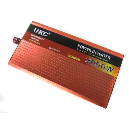 Інвертор авто перетворювач напруги з функцією плавного пуску 12V в 220V AR 3000 Вт UKC (2038992)
