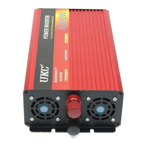 Інвертор авто перетворювач напруги з функцією плавного пуску 12V в 220V AR 4000 Вт UKC (2038997)