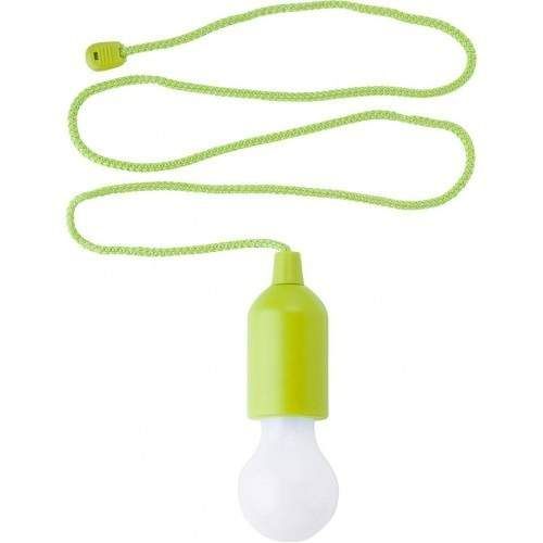 Декоративный светильник светодиодная лампочка на шнурке от батареек UKC Led lamp 15418 зеленая (2039007)