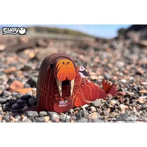 Збірна 3D модель Eugy Зоопарк Морж (XEG-107) (2039302)