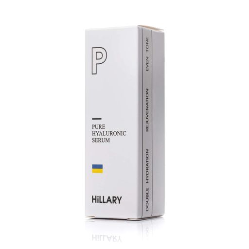 Гіалуронова сироватка Hillary Pure Hyaluronic 30 мл зволожуюча для обличчя і шиї антиоксидантна (652095) (2039519)