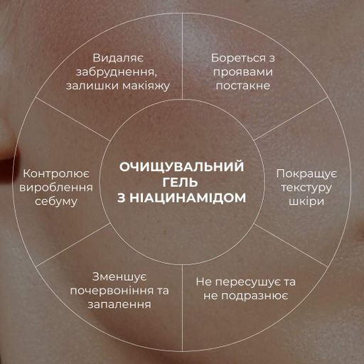Комплекс для очищення та боротьби з висипаннями з ніацинамідом Hillary набір для проблемної шкіри з акне та вугровими висипаннями (652936) (2039541)