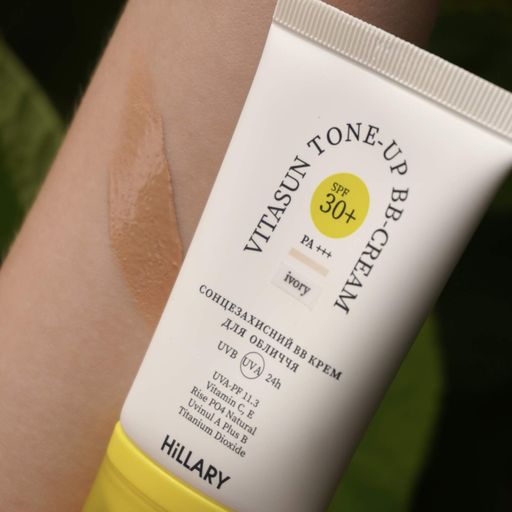 Солнцезащитный BB-крем SPF30+ Ivory Hillary с очищающей пенкой и тоником для нормальной кожи — уход для лица. (652621) (2039638)