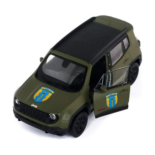 Автомодель TechnoDrive Шеврони Героїв JEEP RENEGADE TRAILHAWK 1 43 Червоний (559221) (2039702)