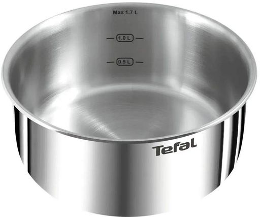 Комплект кухонного посуду Tefal Ingenio Emotion, 13 предметів, з нержавіючої сталі, скла, пластику та бакеліту, сріблястого кольор (638534) (2039780)