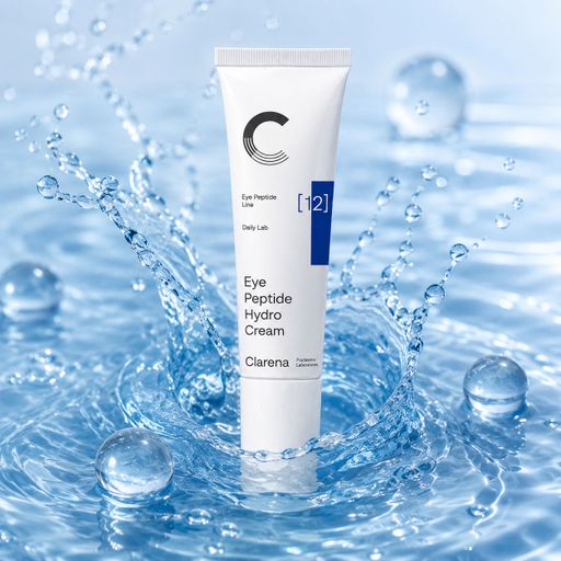 Увлажняющий крем для кожи вокруг глаз Clarena Eye Peptide Line Eye Peptide Hydro Cream с пептидами, 15 мл