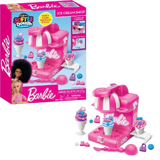 Тісто для ліплення Barbie Магазин морозива з формами, набір 8од Cra-Z-Art det0017611 (2040414)