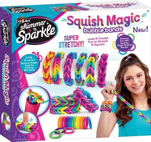 Набор для изготовления браслетов Squish Magic Bubble Bands Cra-Z-Art det0017640 (2040415)