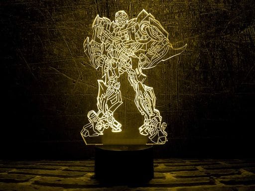 Ночник-светильник 3D "Трансформер 2" 3DTOYSLAMP osv0001212 (2040493)