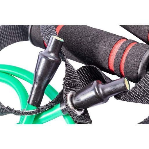Трубчастий еспандер для фітнесу з ручками Latex resistance tube 20LB U-powex 9 кг fit0012633 (2040548)