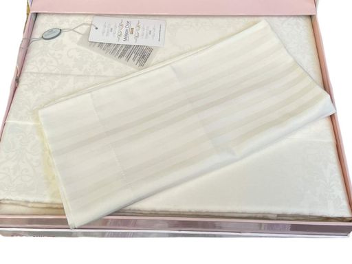 Постільна білизна Maison D'or Pearl ecru жакард бамбук євро (2041748)