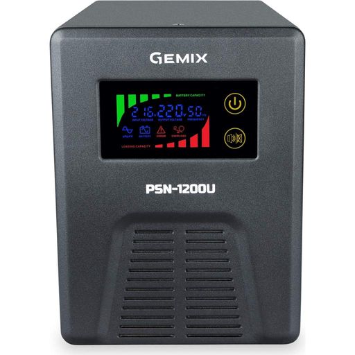 Пристрій безперебійного живлення Gemix PSN-1200U (PSN1200U) (2041757)