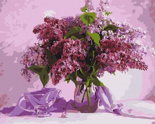 Картина по номерам Любимая сирень Brushme 40x50 см tvo0007524 (2041931)