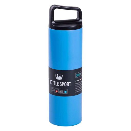 Термос металлический 500 мл Bottle Sport с вакуумной изоляцией синий HPGM5009BL (2042488)