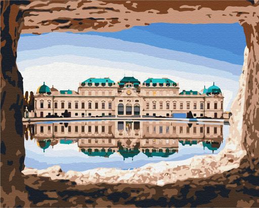 Картина по номерам Прекрасный вид на Бельведер Brushme 40x50 см tvo0008877 (2042995)