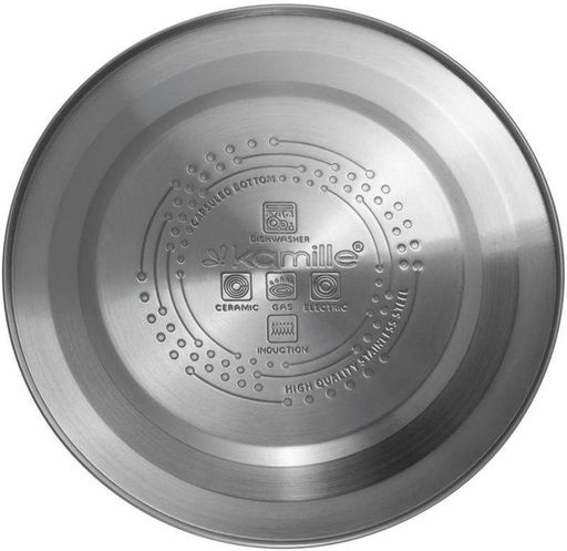 Чайник нержавеющая сталь со свистком Kamille 2,7 л kuh0011108 (2043119)
